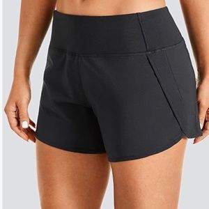 Crz Yoga Women's Quick-Dry Workout Sports Running Shorts size small
